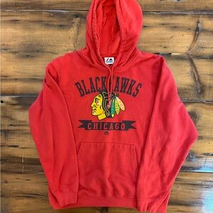 Red Chicago Blackhawks Hoodie Men’s size M